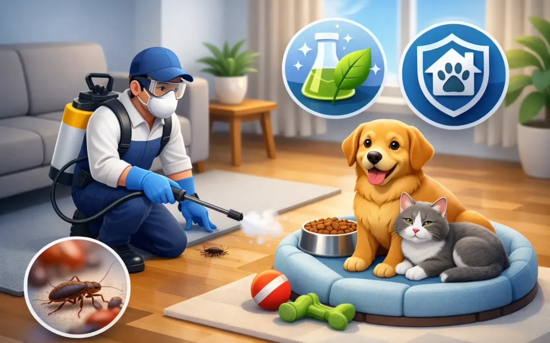 Are Pest Control Treatments Safe for Pets? Facts
