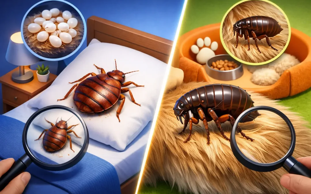 Bed Bugs vs Fleas: How to Spot the Difference