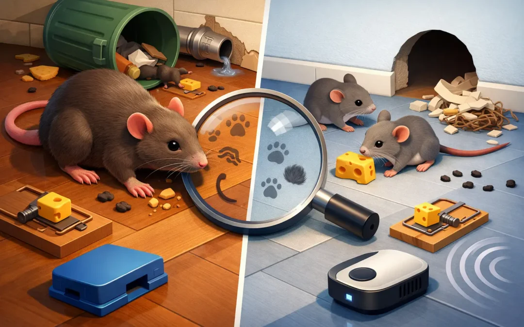 Rats vs Mice Infestation Signs and Solutions