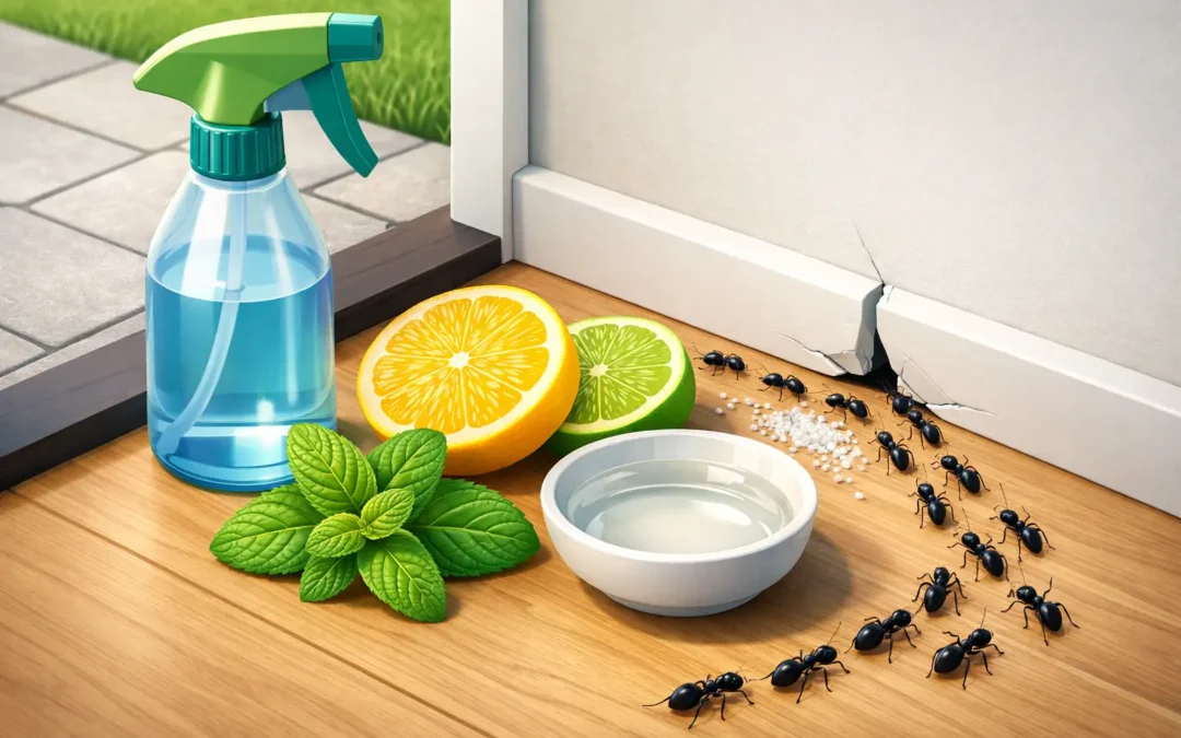 How to Keep Ants Out Naturally and Stop Trails