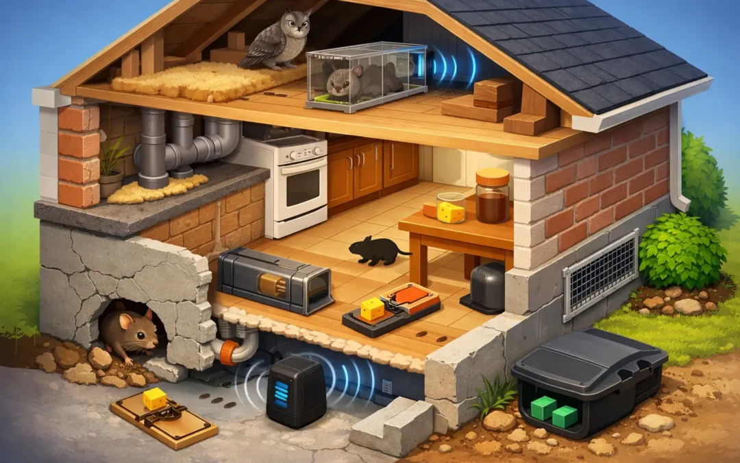 Mouse Removal in Older Homes That Actually Works