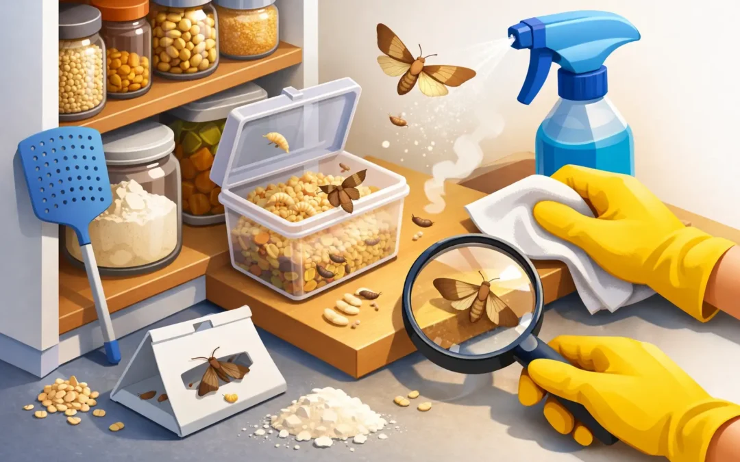 How to Get Rid of Pantry Moths at Home Fast