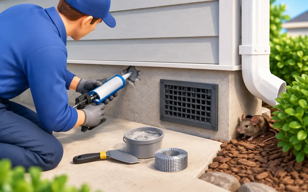 How to Seal Rodent Entryways Before Mice Return