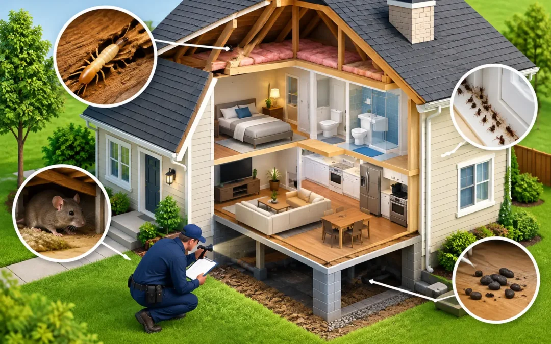 What a Residential Pest Inspection Finds